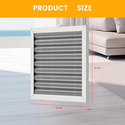 12x12x1 HVAC Furnace Air Filter, Lasts a Lifetime, the Last HVAC Filter You - Image 2