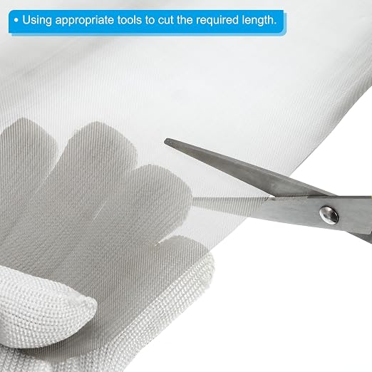PATIKIL 40" L x 10" W Woven Wire Mesh, 100 Mesh 316L Stainless Steel Air Vent - Image 4