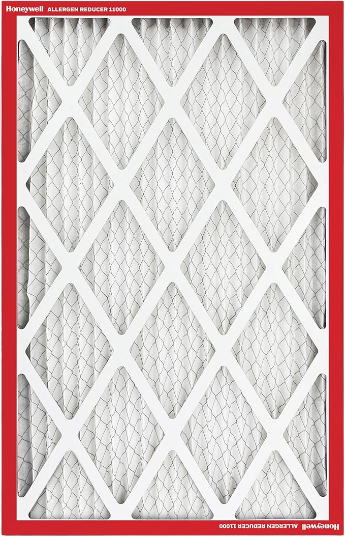 Honeywell 10x20x1 MERV 11 Allergen Reducer 11000 Electrostatic Pleated HVAC AC - Image 2