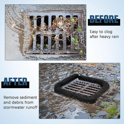 2 Pcs Sediment Filter Erosion Control Blanket Silt Fence Sock - Image 4