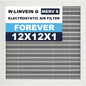 12x12x1 Reusable Air Filter, Electrostatic, Washable Lasts a Lifetime, Breathe by Betterlifeishere