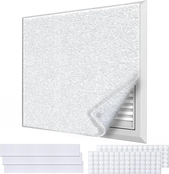 MERV 8 Air Vent Filters Kit 20x100 Inch|Cut to Fit Filter Material, High-Grade by Demiwise