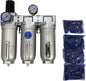 1" COMPRESSED AIR PARTICULATE FILTER WATER TRAP/PRESSURE REGULATOR/DESICCANT by Unknown