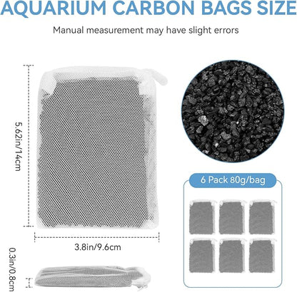 A1384 Activated Carbon Inserts for AquaClear 50 Filter, Aquariu Filter - Image 2