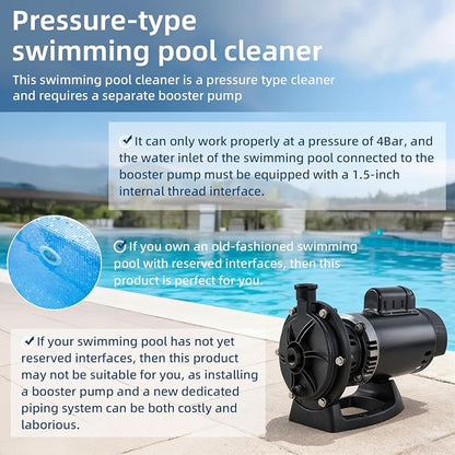 MAKHOON Upgrade Pool Pressure Side Sweeper: Professional Solution - Image 3