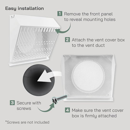 Vent Systems 8" Inch Exhaust Vent Cover - Image 4