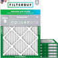 Filterbuy 20x27x1 Air Filter MERV 8 Essential Dust & Allergy Defense, by Filterbuy