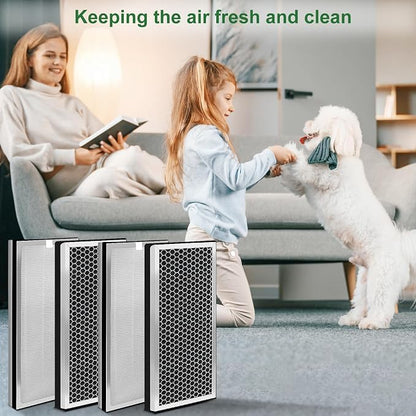 4 Pack 40 Replacement Filter for MA Air Puri-Fier Models 40, 3-in-1 Contains - Image 4
