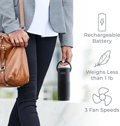 Pure Enrichment PureZone Mini Portable Air Purifier - Image 3