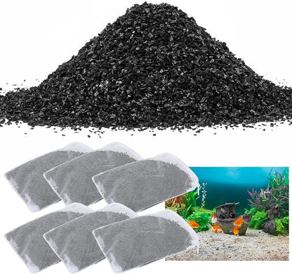 6Pack Aquarium Activated Carbon Bags Fit by Unknown