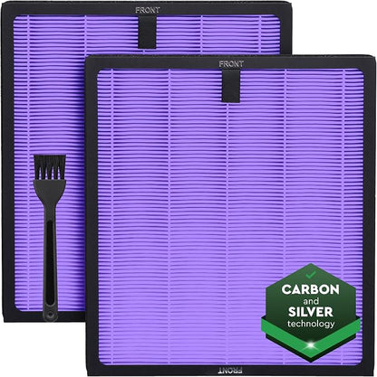 2 Pack Purple HY4866 Air Purifier Replacement Filters – Compatible by Unknown