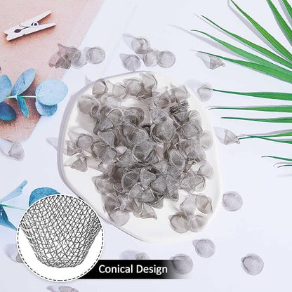 Funrous Stainless Steel Screens 3/4 Inch Conical Design Bowl Screen Filters - Image 4