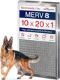 10x20x1 Electrostatic Air Filter, MERV 8, Reusable Furnace AC/HVAC Filter by LifeSupplyUSA