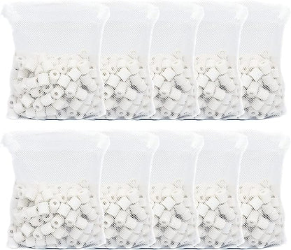 ALEGI Aquarium Premier Bulk Bio Ceramic Rings Filter Media by ALEGIAquarium