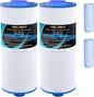 POOLPURE Removable Handle Spa Filter Replaces PJW60TL-OT-F2S, Jacuzzi Prem J300 by POOLPURE