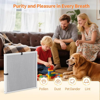 2-Pack 20x20x1 MERV 8 Reusable & Washable Electrostatic Air Filters - Image 7