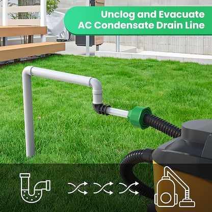 AC Drain Line Unclogger, HVAC to PVC Pipe AC Drain Line Cleaner Tool, A/C - Image 4