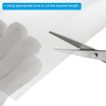PATIKIL 40" L x 16" W Woven Wire Mesh, 60 Mesh 304 Stainless Steel Air Vent - Image 4