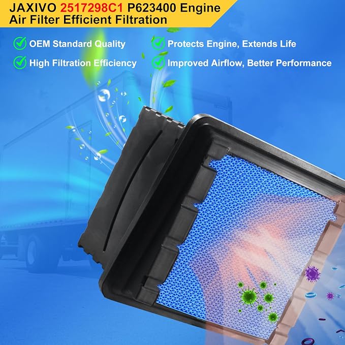 2517298C1 Engine Air Filter for 08-18 International Durastar 4300 4300LP - Image 4
