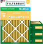Filterbuy 16x20x4 Air Filter MERV 11 Superior Pet & Allergy Defense, by Filterbuy