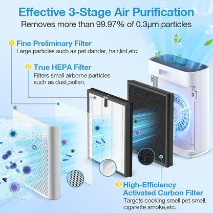 2 Pack HAP603 Replacement Filter Compatible - Image 3