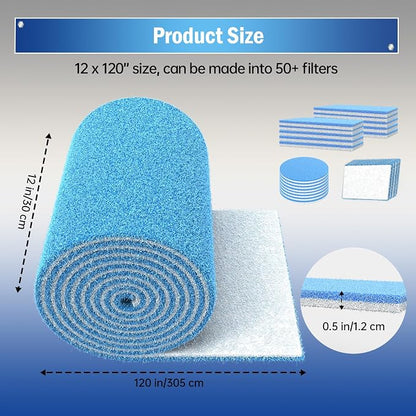 MERV 8 Triple Air Vent Filter, HVAC Vent, Compression Packing - Image 4
