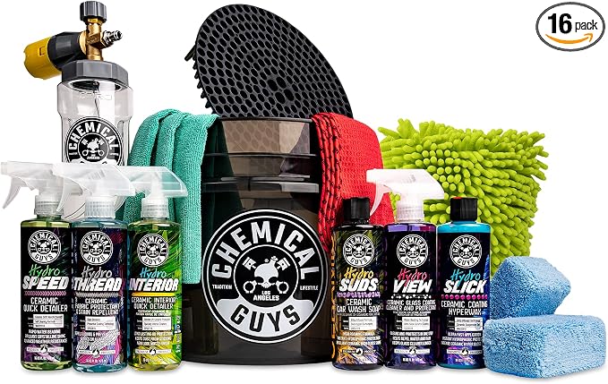 Chemical Guys HOL363 16-Piece Arsenal Builder Ceramic Car Wash & Protection Kit by ChemicalGuys