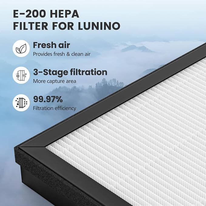 3 Pack E-200 HEPA Air Filter Compatible - Image 4