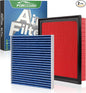 Cabin & Engine Air Filter Fit for Toyota RAV4 2019-25, Camry 2018-24, by Forccord