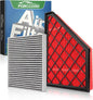 Cabin Air Filter and Engine Air Filter Fit by Forccord
