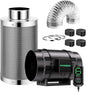 VIVOSUN Smart Air Filtration S8 Kit 8", AeroZesh S8 Inline Duct Fan by VIVOSUN