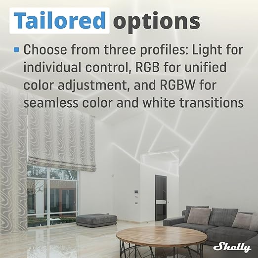 Shelly Plus RGBW PM | WiFi Smart Remote Control for RGBW Led Strips with Power Metering | Home Automation | Bluetooth Gateway | No Hub | Compatible with Alexa & Google Home | iOS Android App (2 Pack)