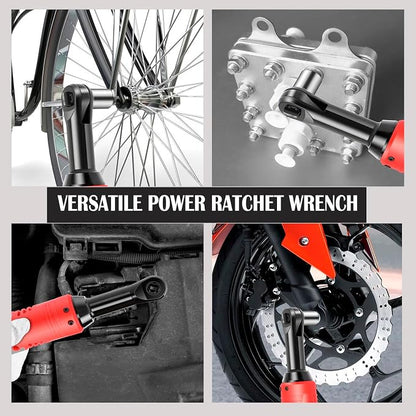 3/8" Cordless Electric Ratchet Wrench Set, 12V Power Ratchet Tool Kit - Image 7