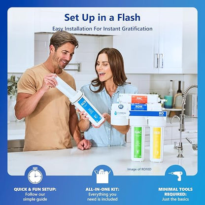 Express Water 10 Stage Reverse Osmosis Alkaline Water Filtration System - Image 5