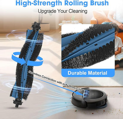 25PCS C20 Replacement Parts for eufy Omni C20 Vacuum Cleaner Includes Main Brush - Image 5