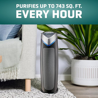 GermGuardian HEPA Air Purifier for Home, Large Rooms - Image 4