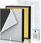 PR1 Replacement Filter for Mooka PR1 Air Purifier for Home Large Room up to by Cabiclean