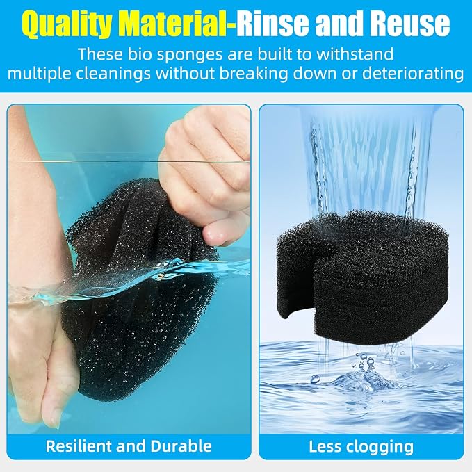 AQUANEAT 16 pcs Replacement Canister Filter Pads Compatible - Image 4