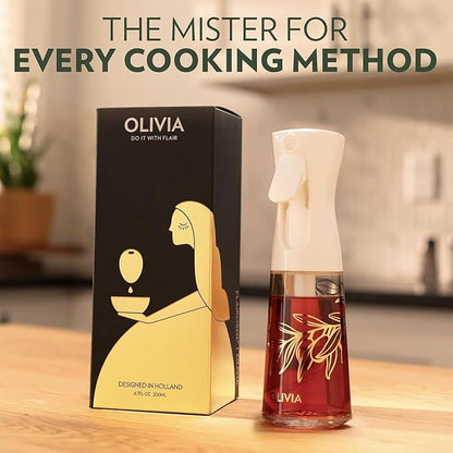 FLAIROSOL OLIVIA Oil Sprayer for Cooking, 200ml Glass Olive Oil Sprayer - Image 2