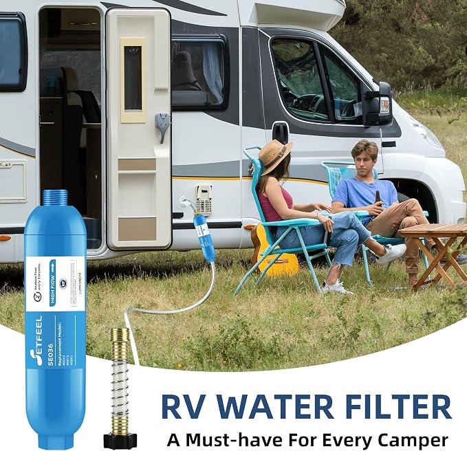 RV Water Filter, NSF Certified Camper Water Filter - Image 2