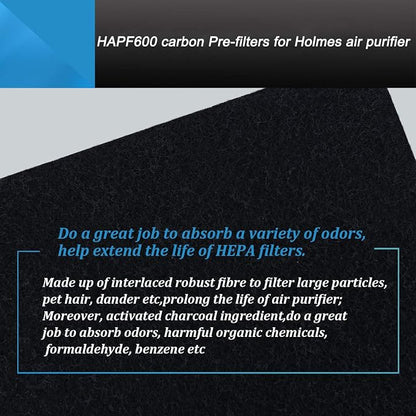 HAPF600 Filter Compatible with Holmes HAPF600D HAP615 HAP625 HAP650 HAP675RC - Image 6