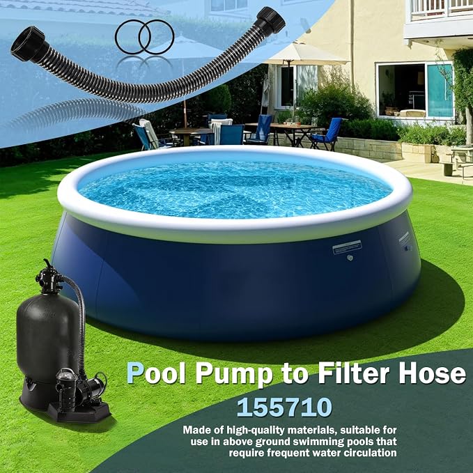 155710 Pool Pump to Filter Hose Assembly - Image 2