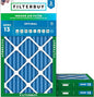 Filterbuy 16x30x2 Air Filter MERV 13 Optimal Smoke & Allergy Defense, by Filterbuy