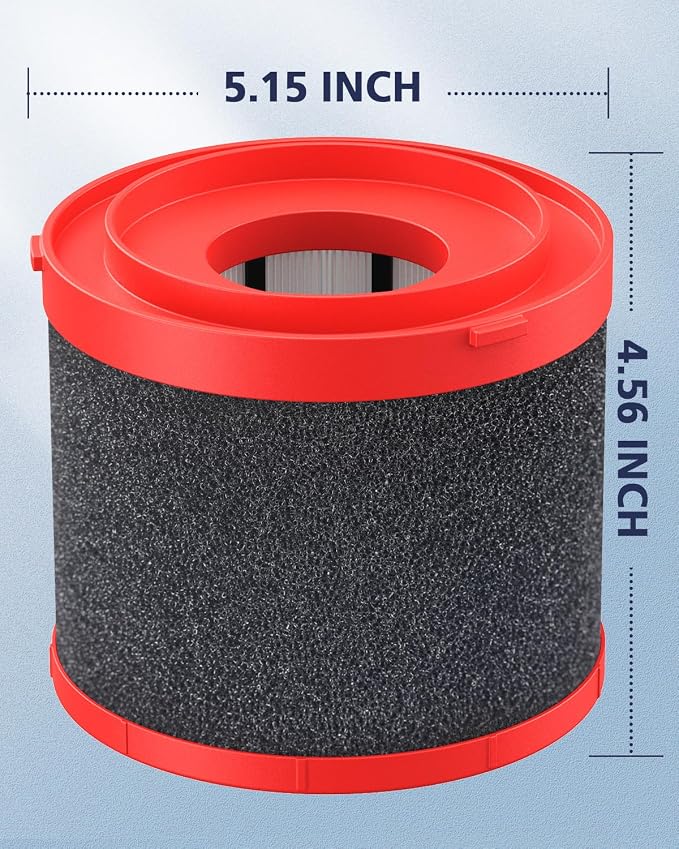 2 Pack 49-90-1900 Wet Dry Vacuum HEPA Filter Replacement Compatible - Image 4