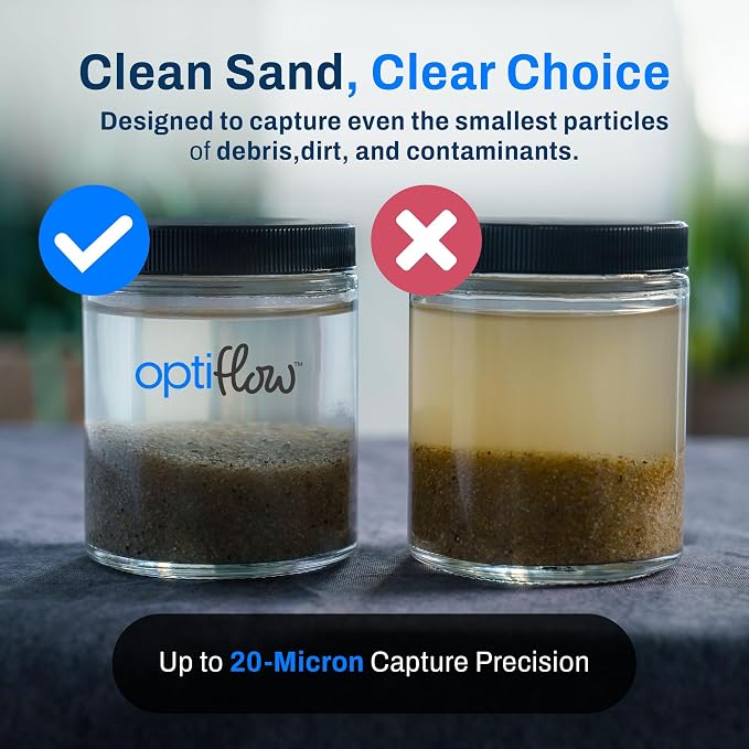 2-Pack Pool Filter Sand, Premium Filtration - Image 3