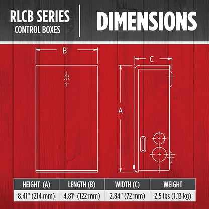 Red Lion RLCB07-230 3/4-HP 230-Volt VMC Control Box - Image 2