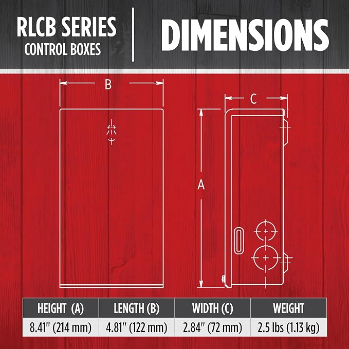 Red Lion RLCB10-230 1-HP 230-Volt VMC Control Box - Image 2