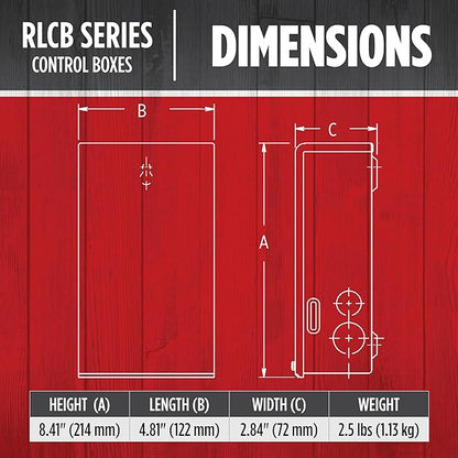 Red Lion RLCB05-115 1/2-HP 115-Volt VMC Control Box - Image 2