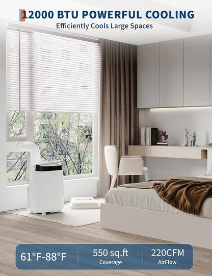GarveeLife 12, 000 BTU Portable Air Conditioners - Image 2