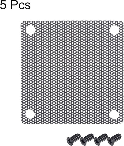 uxcell PC Dust Fan Screen with Screws - Image 2